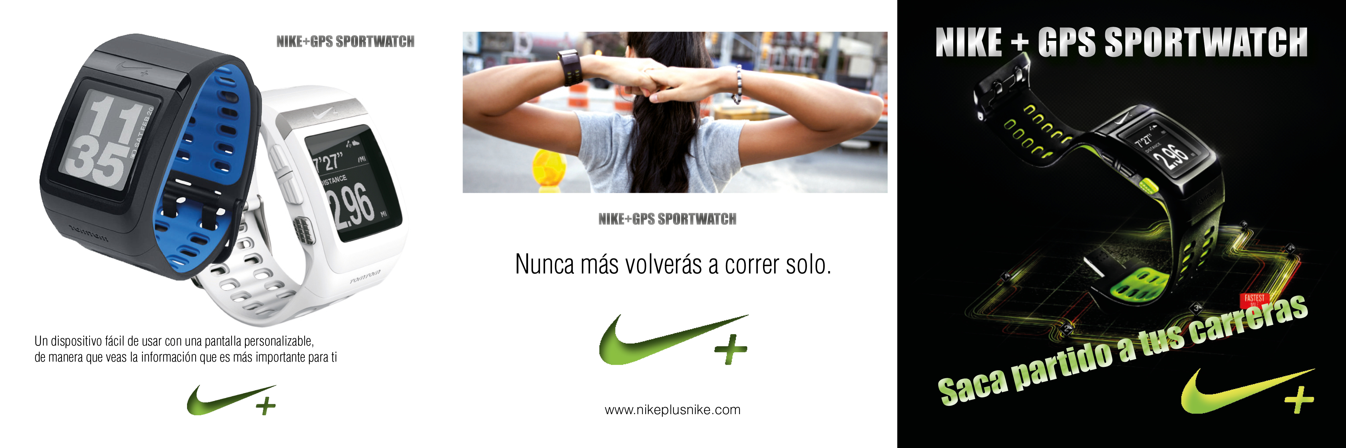 Tríptico Reloj Nike Bea Lozano Díez